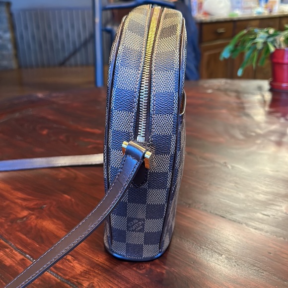 Louis Vuitton Ipanema PM Damier Ebene Crossbody Shoulder Bag Unisex - Picture 5 of 13